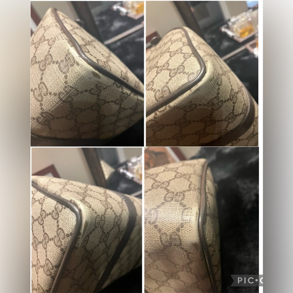 ❌❌SOLD ON FB❌❌🎀Vintage Gucci boston🎀 - Picture 13 of 15